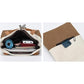 Dark Cyan And Brown Canvas Tote Bag for Women - Multi-Use Shoulder Handbag & Backpack, Large Capacity, 30x10x40cm