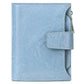Light Blue Premium Genuine Leather RFID Blocking Women&