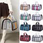 Size S Green And White Foldable Pet Carrier Bag - Lightweight, Breathable, and Spacious for All Seasons