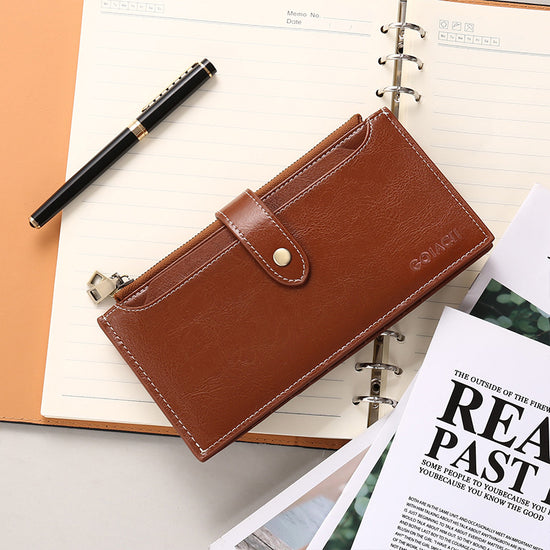 Retro Brown Large Capacity Women&