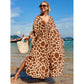 Style 1 Loose Fit Caftan Dress - Resort Style Beach Coverup for Women