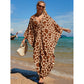 Style 1 Loose Fit Caftan Dress - Resort Style Beach Coverup for Women