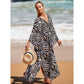Style 3 Loose Fit Caftan Dress - Resort Style Beach Coverup for Women