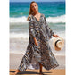 Style 3 Loose Fit Caftan Dress - Resort Style Beach Coverup for Women