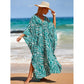 Style 4 Loose Fit Caftan Dress - Resort Style Beach Coverup for Women