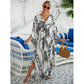 Style 7 Loose Fit Caftan Dress - Resort Style Beach Coverup for Women