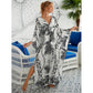 Style 7 Loose Fit Caftan Dress - Resort Style Beach Coverup for Women