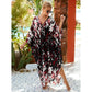 Style 8 Loose Fit Caftan Dress - Resort Style Beach Coverup for Women