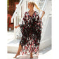 Style 8 Loose Fit Caftan Dress - Resort Style Beach Coverup for Women