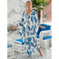 Style 9 Loose Fit Caftan Dress - Resort Style Beach Coverup for Women