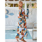 Style 11 Loose Fit Caftan Dress - Resort Style Beach Coverup for Women