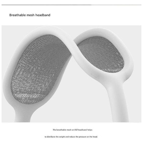 Green Bluetooth Over-Ear Headphones - Mesh Headband, Wireless, Rotatable Earcups