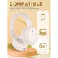 Khaki Over-Ear Wireless Headphones - Immersive Sound, 360° Surround Sound