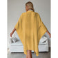 Yellow Summer Beach Cover-Up- Bamboo Cotton Sun Protection Cardigan