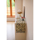 Birds & Branch Table Runner - Jacquard Woven Beige with Tassels(33X200CM)