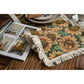 2 PCS Sunflower Table Runner with Fringe - Jacquard Woven Cotton Blend (30x120cm)