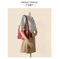 Red Minimalist Flap Shoulder Bag-Elegant Women&