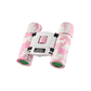 Pinkish White Mini Pocket Binoculars - 8x21 High Power Colorful Binoculars for Kids