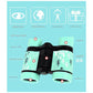 2 PCS Orange Kids Binoculars - Rubber Grip, Tree Pattern