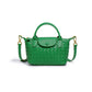 Green Woven Shoulder Bag - Stylish Dumpling Bag, Simple and Versatile Crossbody for Women