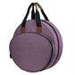 Purple Multi-Compartment Embroidery Bag - Keep Your Projects Organized