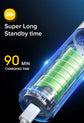 White 5-in-1 Electric Shaver for Women - Versatile Hair Remover for Face & Body