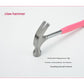 39-Piece Home Tool Kit - Pink Carbon Steel Hardware Set