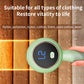 Green Electric Lint Remover - Rechargeable Fabric Shaver with LCD Display