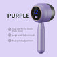 Purple Electric Lint Remover - Rechargeable Fabric Shaver with LCD Display