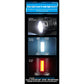 White LED Searchlight - Rechargeable Handheld Spotlight, 500m Range, Long Lasting