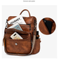 Coffee Rough Grain Fashionable Women&