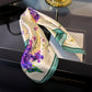 Purple flowers Women&