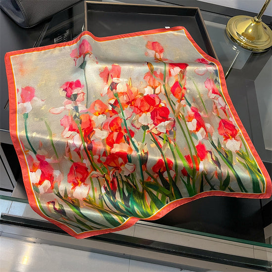 Red flowers Women&