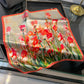 Red flowers Women&