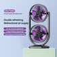 Purple Interactive Tire Rope Dog Toy - Heavy Duty Chew Toy for Dental Health & Play