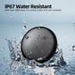 (Square Black) Mini GPS Tracker - Apple Find My Enabled, Key Finder, Wallet Locator, Anti-Theft Tag