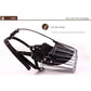 Black Metal Basket Dog Muzzle - Anti-Bite & Anti-Barking - XL