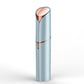 Blue Mini Lipstick Electric Shaver - USB Rechargeable Facial Hair Remover