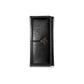 Black Classic Long Bifold Wallet for Women - Large Capacity Card Holder