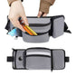 Multi-Function Dog Training Belt Bag with Water Bottle Holder - Grey