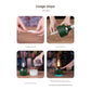 White Retro Kerosene Lamp Humidifier - Rechargeable Cool Mist Maker with Dimmable Light