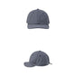 Gray Minimalist Baseball Cap - Unisex Retro Streetwear Hat
