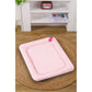Pink Breathable Cooling Pet Mat - Ice Bean Summer Bed for Small Dogs (S : 35x47cm)