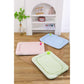 Pink Breathable Cooling Pet Mat - Ice Bean Summer Bed for Small Dogs (S : 35x47cm)