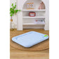 Blue Breathable Cooling Pet Mat - Ice Bean Summer Bed for Small Dogs (M : 42x58cm)