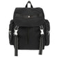 Black Lightweight Nylon Backpack - Water Resistant Travel Daypack for Women & Men
