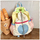 Yellow Colorblock Drawstring Backpack - Lightweight Nylon Bag with Heart Mesh Pocket