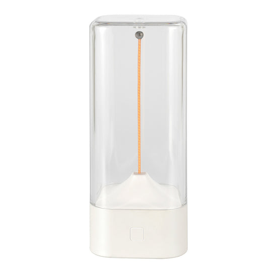 White Portable Magnetic Table Lamp with Bendable LED - USB-C Rechargeable