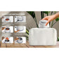 White Ultrasonic Cleaner with UV Light for Dentures, Aligners & Jewelry