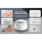 White Ultrasonic Cleaner with UV Light for Dentures, Aligners & Jewelry